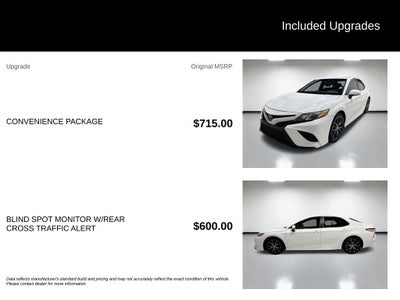 2020 Toyota Camry SE