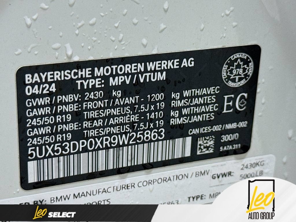 2024 BMW X3 xDrive30i