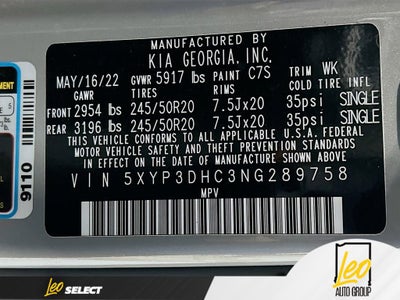 2022 Kia Telluride EX