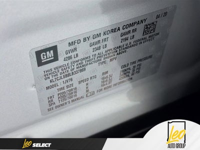 2020 Chevrolet Trax LT