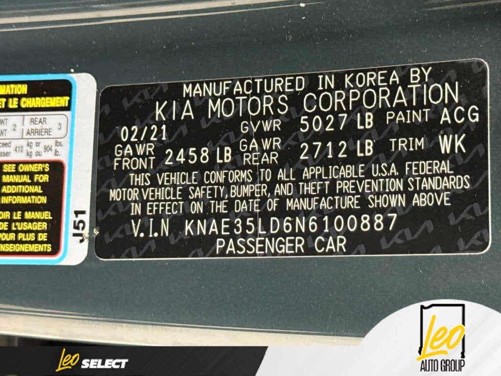 2022 Kia Stinger GT-Line