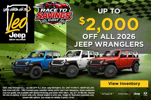 2026 Jeep Wrangler